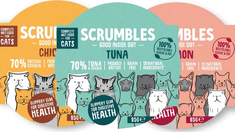 Scrumbles launches wet cat food
