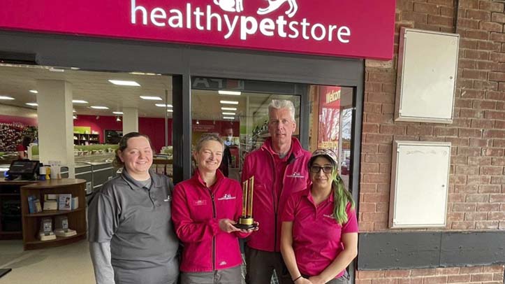 National retail award for Healthy Pet Store